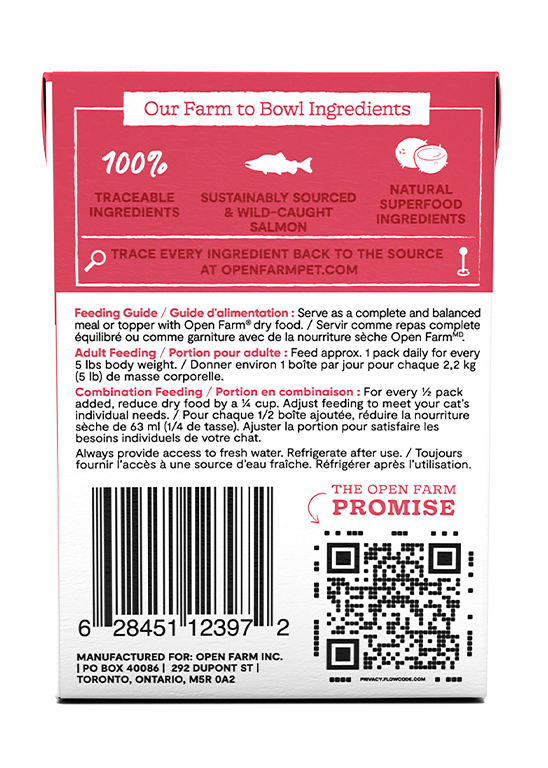 Wild-Caught Salmon Rustic Blend Cat Food