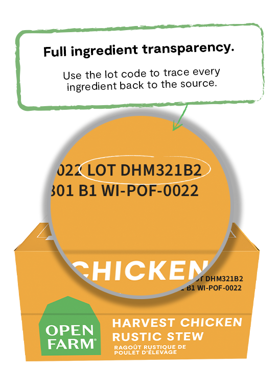 Harvest Chicken Rustic Stew Wet Dog Food