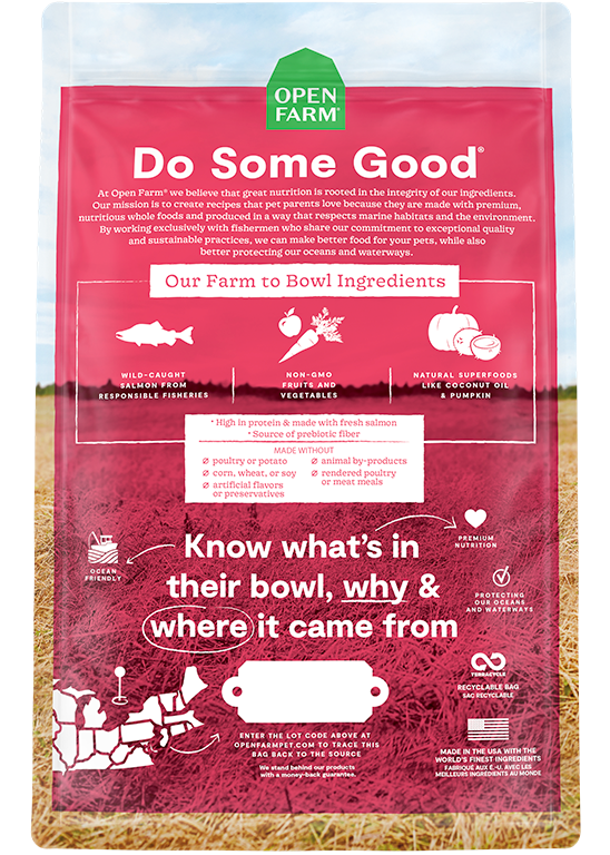 Wild-Caught Salmon Dry Dog Food