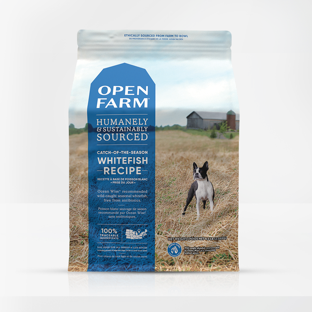 Open farm shop dog food advisor