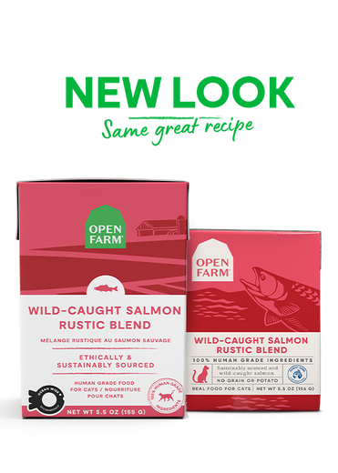Wild-Caught Salmon Rustic Blend Cat Food