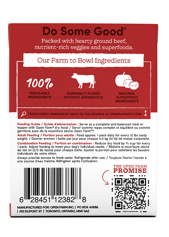 Grass-Fed Beef Rustic Stew Wet Dog Food