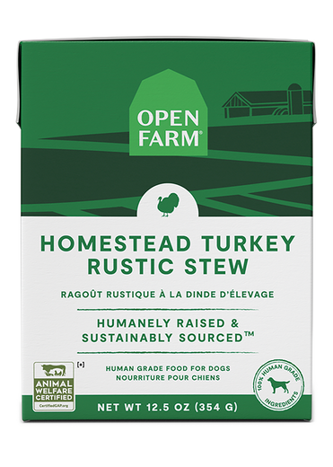 Homestead Turkey Rustic Stew Wet Dog Food