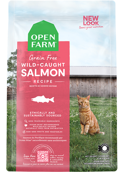 Salmon Dry Cat Food Open Farm Australia