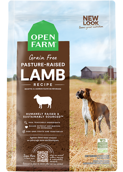 Pasture-Raised Lamb Dry Dog Food